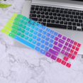 thumbnail image 3 of HLONK Silicone Keyboard Cover for Protection Use Easy to Clean and Breathable for Laptop 15 6 Inches, 3 of 8