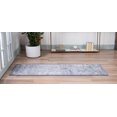 thumbnail image 4 of Rugs.com Oregon Collection Rug – 13 Ft Runner Blue Low-Pile Rug Perfect for Hallways, Entryways, 4 of 5