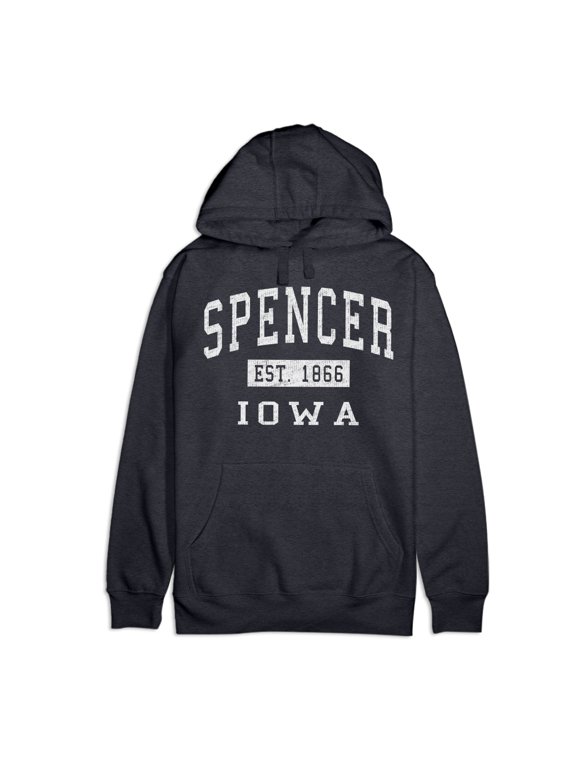 Spencer Iowa Classic Established Premium Cotton Hoodie