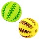 thumbnail image 1 of Pelota Para Perros De Caucho Element Resources Juguete Para Mascotas Pack 2 Pz Verde y Amarillo, 1 of 6