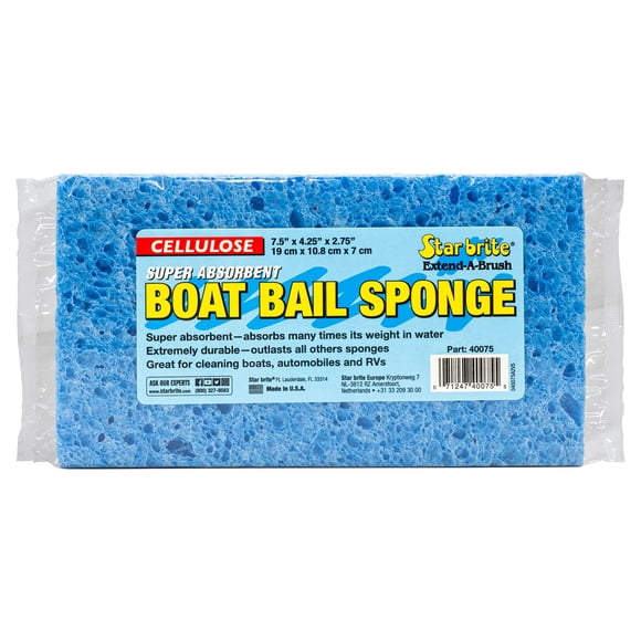 Esponja utilitaria STAR BRITE para barcos, 19 x 11 x 7 cm