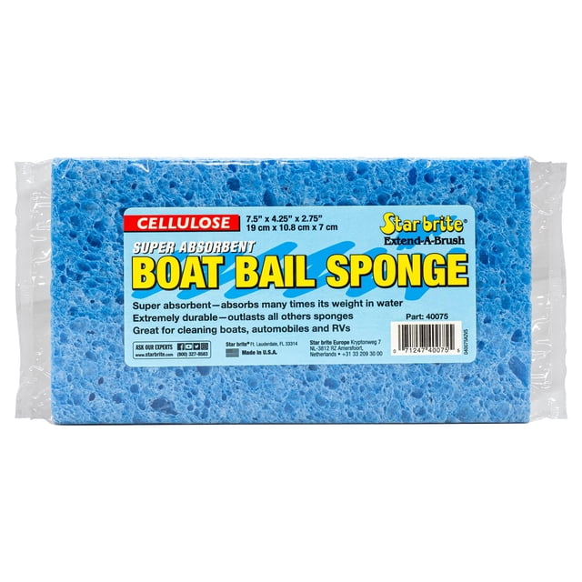 Esponja utilitaria STAR BRITE para barcos, 19 x 11 x 7 cm