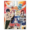 thumbnail image 2 of Blanket - Fairy Tail - New Team Natsu Throw Fleece Anime ge57699, 2 of 2