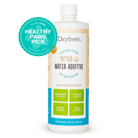 UPC: 0638822000078 | Oxyfresh Premium Dog Water Additive: Best Way to Eliminate Dog Bad Breath – Dog Breath Freshener & Fights Tartar & Plaque – So Easy  Just Add to Water! Vet Recommended