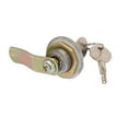 thumbnail image 3 of Mailbox Drawer Metal Cylinder Head Tubular Security Cam Lock 22mm Thread Dia, 3 of 5