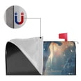 thumbnail image 2 of Pofeuu Forest Lake White Horse Print Mailbox Covers Letterbox Cover Mailbox Wrap for Home Garden Yard Outdoor Decor -25.5x21 in, 2 of 8