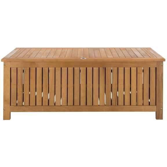 SAFAVIEH Outdoor Collection Abri 47.63-inch Length Cushion Box Natural