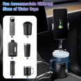 thumbnail image 2 of This Hill Chargeur Sans Fil 3-en-1 pour Voiture, Support de Téléphone avec Base Réglable et Rotation 360 Compatible avec Tous les Téléphone Intelligent (avec Adaptateur Voiture), 2 of 8