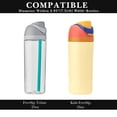 thumbnail image 3 of Linkidea Water Bottle Carrier with Strap Compatible with Kids FreeSip 16oz, Owala FreeSip Tritan 25oz, Neoprene Waterbottle Sling Bag Holder, Shoulder Strap, Black, 3 of 6