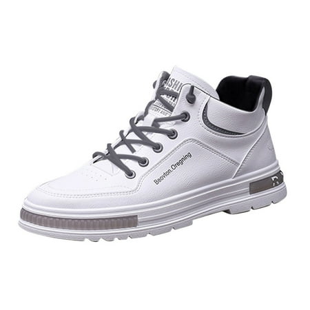 Zshosam Mens Wearbreeze Shoes Men s Dress Sneakers Business Shoes(White 39)