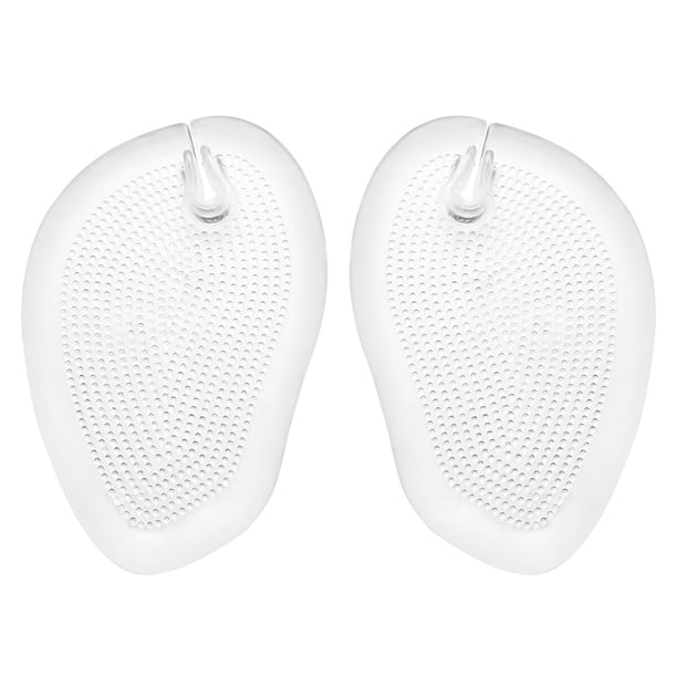 HEALIFTY 2 pares de almohadillas de gel de silicona para dedos del pie, protectores para sandalias de dedo del pie, plantillas de gel, almohadillas de agarre para zapatos