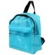 thumbnail image 3 of Lightweight Clear Backpack Perfect For Vacation And Shopping Activities In Blue 1Pcs, 3 of 3