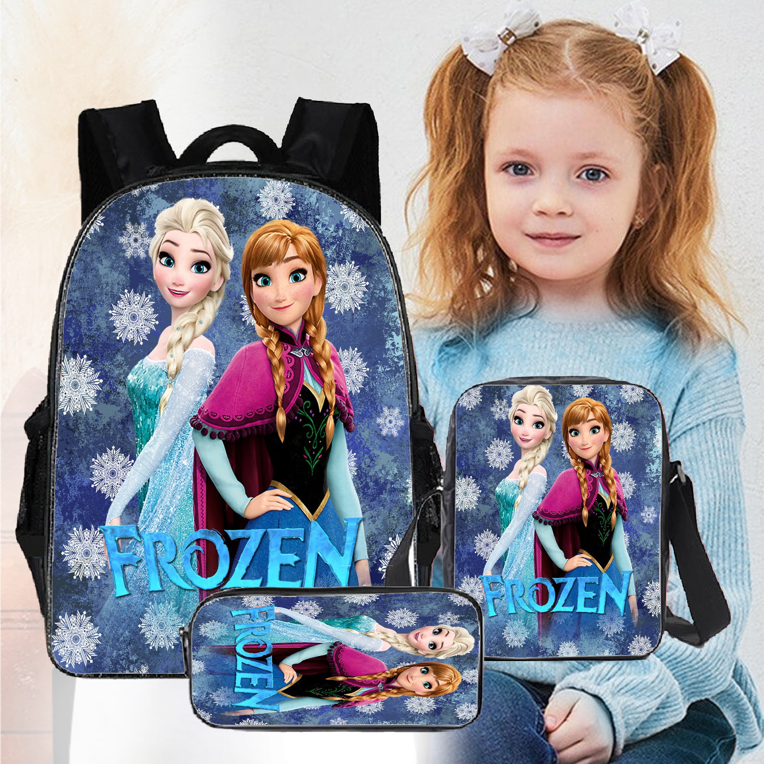 Amazon.com: Disney Frozen 2 Lunch Box with Princesses Elsa and Anna - Soft  Insulated Lunch Bag for Girls, Purple: Home & Kitchen