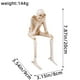 thumbnail image 3 of Halloween Skeleton Resin Decoration, 20cm, Decoración de esqueleto de festival de fantasmas, 3 of 3