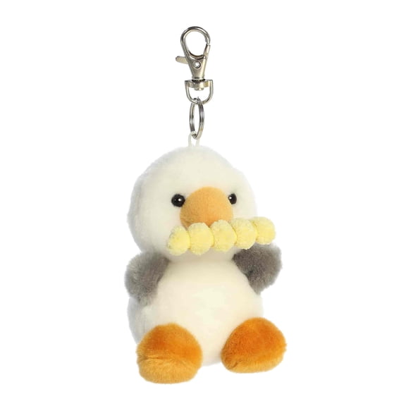 Aurora® Adorable Palm Pals™ Buoy Seagull™ Clip-On - Fun Collectible Plush for Kids and Adult Collectors - Perfect for Decorating Rooms and Birthday Gifts - White 0 Inches