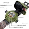 thumbnail image 3 of Reloj electrónico para niños Tyrannosaurus Rex con proyección de 24 figuras y diseño de dinosaurio, 3 of 5