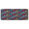 thumbnail image 1 of Garden Art Kitchen Mat, Field in Full Blossom Various Different Flowers and Herbs Spring Day Fantasy, Plush Decorative Kitchen Mat with Non Slip Backing, 47" X 19", Multicolor, by Ambesonne, 1 of 1