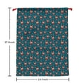thumbnail image 5 of Christmas Bags Drawstring,Dark Blue Christmas Reindeer Pattern Large Xmas Christmas Gift Bags,Reusable for Xmas and New Year Party Favors and Supplies,27.6" X 19.7", 5 of 5