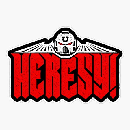 Heresy v2 Sticker