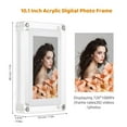 Digital Photo Frame,Auto Rotation Battery Friends Frameo Picture Frame