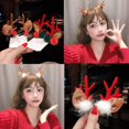 thumbnail image 1 of Christmas Antler Hair Clips Deer Ear Hairpins Festival Christmas Headbands Pine Cones Hair Ball Adult Headwear Hair AccessoriesB He Qiyong unisex, 1 of 1
