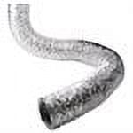 Dundas Jafine Aluminum Foil Flexible Ducting - Flexible Duct - 1 Piece, 4"