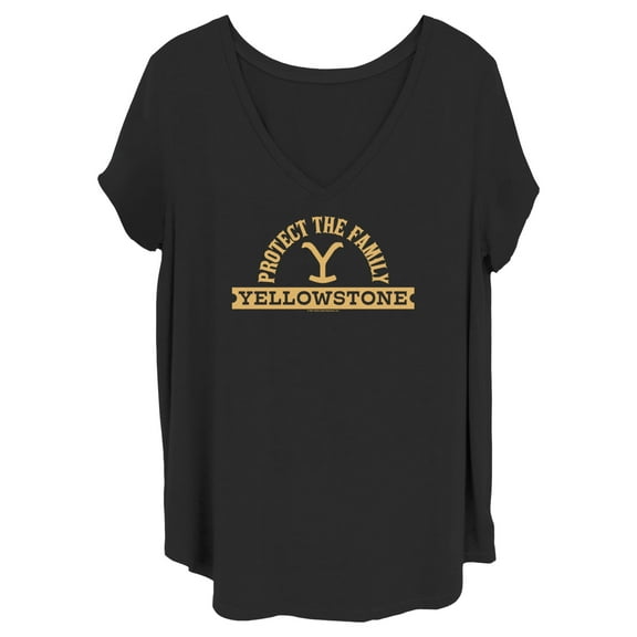 Women's Yellowstone Protect The Family Graphic T-Shirt