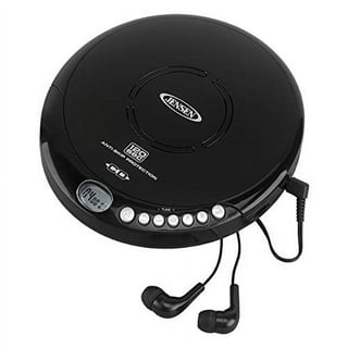 CD Player Portable with 60 Second Anti Skip, Stereo Earbuds, Includes Aux  in Cable and AC USB Power Cable for use at Home or in Car