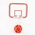 thumbnail image 4 of tamizeot Punch-Free Hanging Basketball Hoop Foldable Suspension Backboard Plastic Frame Wall Mounted Educational Toy, 4 of 6