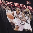 thumbnail image 3 of Men's Mitchell & Ness Black Philadelphia 76ers Hardwood Classics Originals Collection 2000-2001 Team Roster Fleece, 3 of 5