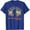 Blue, variant on Women & Men'S Casual T-Shirt Loose Crew Neck Comfy Breathable T-Shirt Funny Graphic Print Short Sleeve Tee