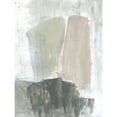 thumbnail image 3 of Goldberger, Jennifer 15x18 Black Modern Framed Museum Art Print Titled - Muted Mod Shapes II, 3 of 5