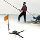 thumbnail image 3 of Soidarity Punta de pesca en hielo ligera, placa Triangular ABS con bandera naranja, caña de pescar en hielo para invierno, accesorios de pesca, aparejos Pescar Soidarity OD006781-00, 3 of 6