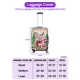 thumbnail image 5 of Merry Christmas Santa Reindeer Antlers Pomeranian Sleigh Xmas Winter Holiday Travel Luggage Cover Pom Dog Lover Gifts Suitcase Dust Protective Decor - 00023, 5 of 5