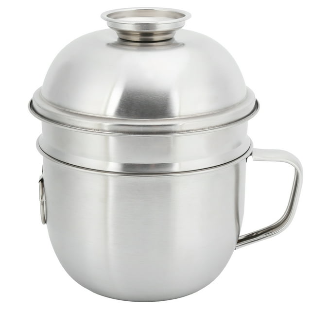 Noodle Bowl, Food Container, Easy To Clean Stainless Steel Handle Stainless Steel Bowl, Noodle Bowl, High Temperature Resistance For Kitchen Home