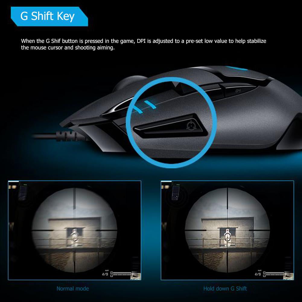 Zewfffr Logitech G402 Hyperion Fury Fps Gaming Mouse 4000 Dpi Wired Optical Mouse Walmart Com Walmart Com