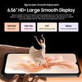 thumbnail image 5 of OSCAL FLAT 3C Unlocked Cell Phone,Android 16 Phone with 6.56" HD+ Display,5000mAh Battery,16(4+12)+64GB/1TB Expandable,32MP Rear Camera,IP54,DokeOS 5.0,Orange, 5 of 11