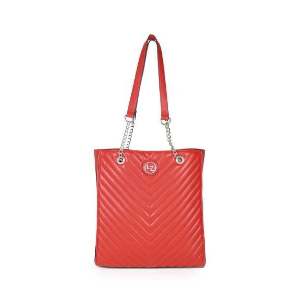 Bolsa Tote acolchada color Rojo Lucentzza 5BLZO22631
