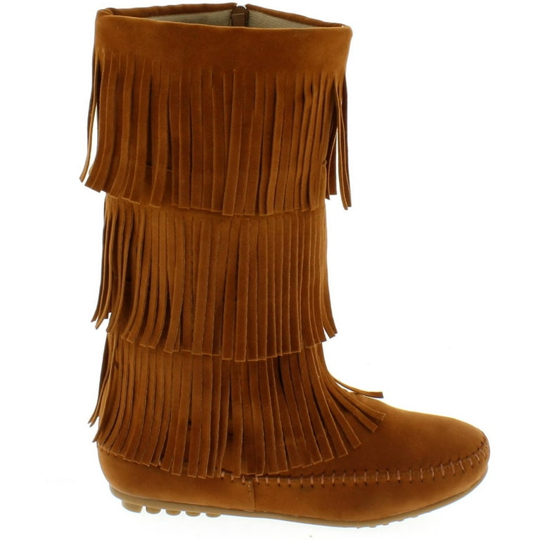 Shoes of Soul Women s Fringe Boots Walmart