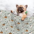 thumbnail image 3 of Pofeuu Little Puppies Print Puppy Blanket,Dog Blankets,Pet Blanket Cozy Cat Blankets for Indoor Cats, Fuzzy Pet Blanket for Kitten Doggy Dog Blankets-Large, 3 of 8