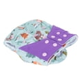 thumbnail image 2 of Pañal de tela reutilizable con bolsillo para bebé, pañal infantil lavable impreso, tamaño ajustable, NappyBear Fox, 2 of 9