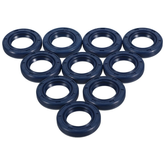 Sellos de aceite de motosierra de precisión de 10 piezas para motosierras eléctricas compatibles con Ms180 170 210 230 250 Ideal para mantenimiento y reparación de motosierras Azul oscuro