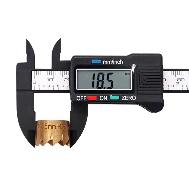 AHOME 150mm  Electronic Digital Caliper Carbon Fiber Dial Vernier Caliper Gauge Micrometer Measuring Tool Digital Ruler