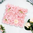 thumbnail image 1 of Baohd 38x38cm Artificial Flower Wall Panel Silk Rose for Wedding Decor Pink, 1 of 9