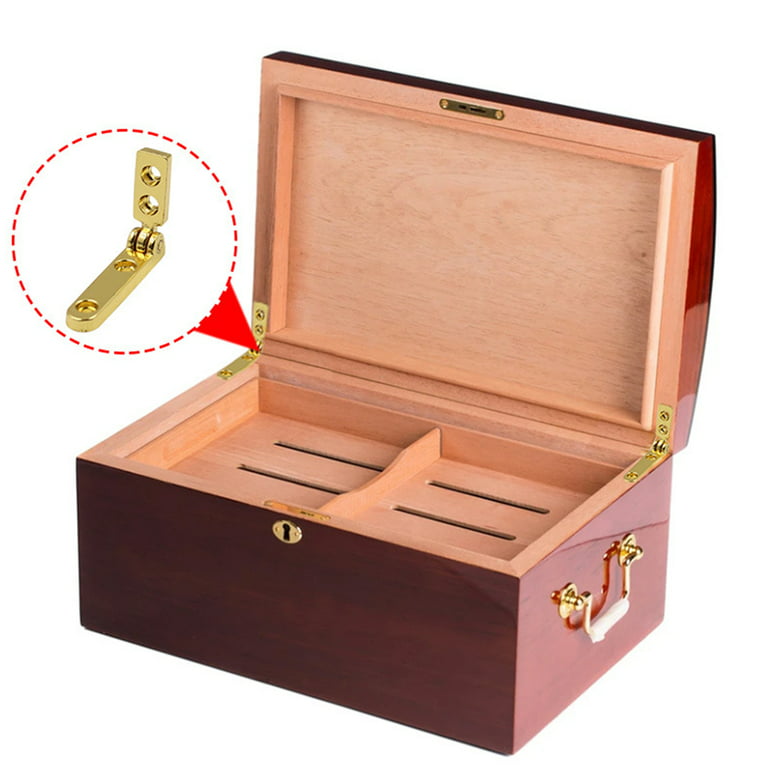 100PCS 38*42mm*90Degree Golden/Silver Iron Hinges Jewelry Box Hardware  Accessories Gift Box Woodbox Hinge with Screws GF314 - AliExpress