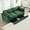 Green, variant on 112'' Chenille Convertible Deep Seat L Shaped Sofa Couch Oversized Modular Sofa with Ottoman and Storage Pull Out Drawers for Living Room,Grey
