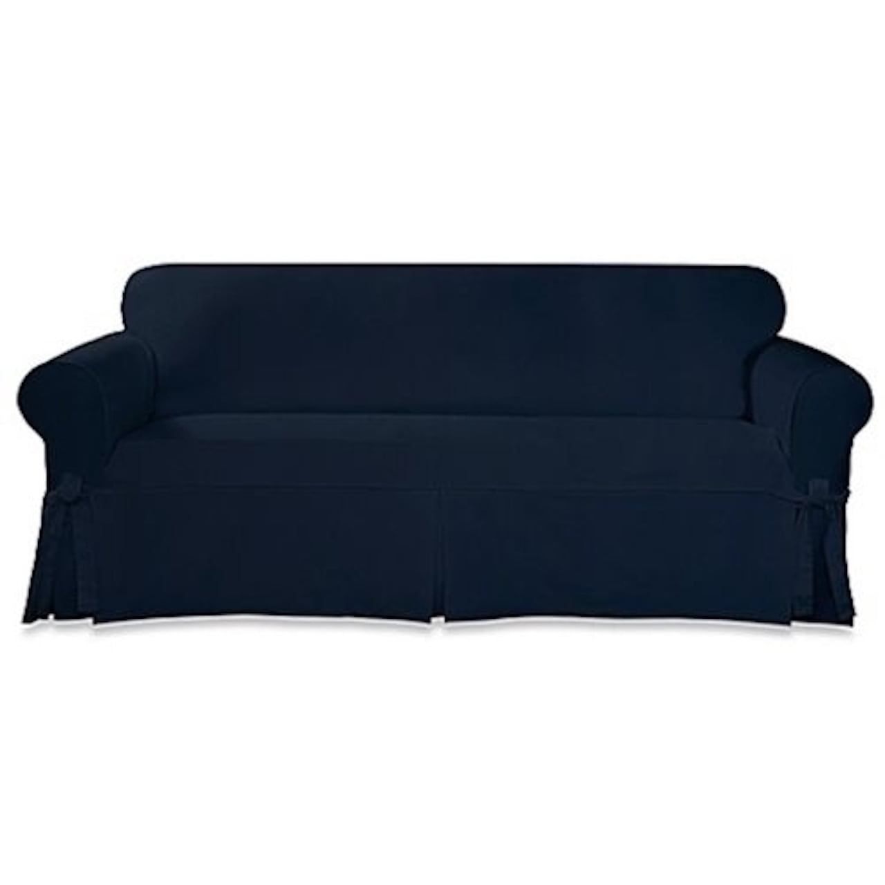 Sure Fit® Designer Twill Sofa Slipcover in Indigo Walmart Canada