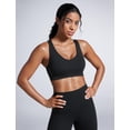 thumbnail image 2 of Sujetador deportivo CRZ YOGA Butterbreeze para mujer, negro, talla XS, 2 of 5