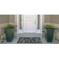thumbnail image 2 of Linon Outdoor Washable Area Rug Collection, Navy and Gold, 2' x 3', 2 of 7