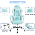 thumbnail image 5 of ALEAVIC Ergonomic Gaming Chair Computer Gaming Chair for Adults, Light Blue, 5 of 8